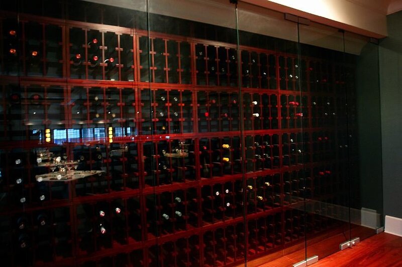 Private wine room
